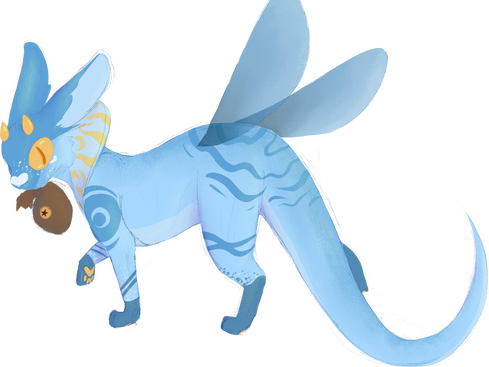 Lightly shaded fullbody